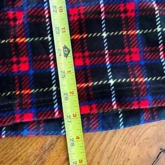 Russ a Liz Claiborne Company plaid velvet button up lightweight coat size M - Picture 12 of 12